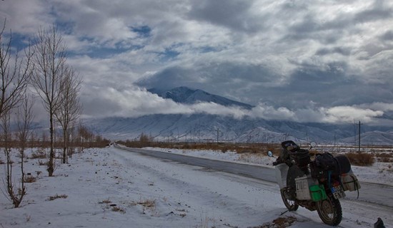Self drive en moto de Konjerab vers Irkeshtam via Xinjiang